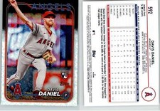 Davis Daniel 2024 Topps All-Star Game ASG Logo #592 Angels RC Rookie