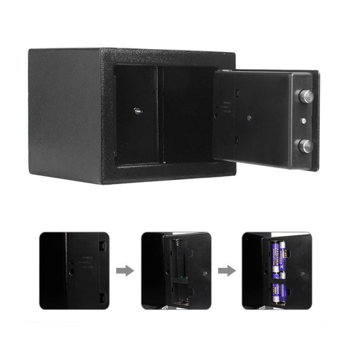 Digital Electronic Safe Box Keypad Lock Security Home Office Cash Jewelry Gun - Picture 17 of 22