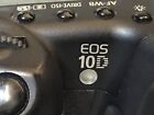 Canon Eos 10D 6.3Mp Digital Slr Camera - Black (Body Only) With Grip Bg-Ed3 Good