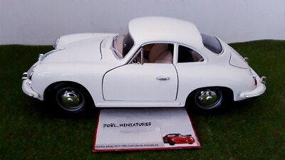 Miniature Porsche 356 1/18 Solido Pre-A Jaune 1953