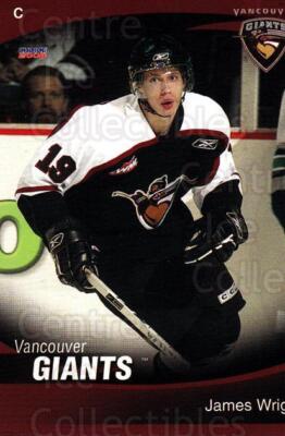 2007-08 Vancouver Giants #24 James Wright