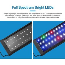 65-75cm 5730 smd LED Aquarium Light for fish Freshwater Tank Plant Fish Tank