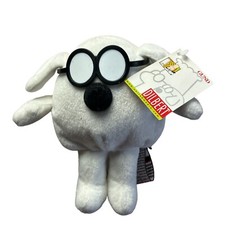 Dilbert GUND Dog Plush Dogbert Mini Stuffed Animal Toy NWT