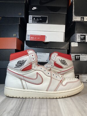 スニーカー AIRJORDAN1Retro HI Unvercity Red Phantom Nike Air Jordan Retro 1 High Phantom Gym Red Pre-Owned Size 12 | eBay