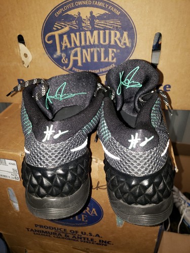 Nike Kyrie 1 Drive Way Men's Size 13 Black Silver Green Glow Shoes 705277-001 - Picture 5 of 9