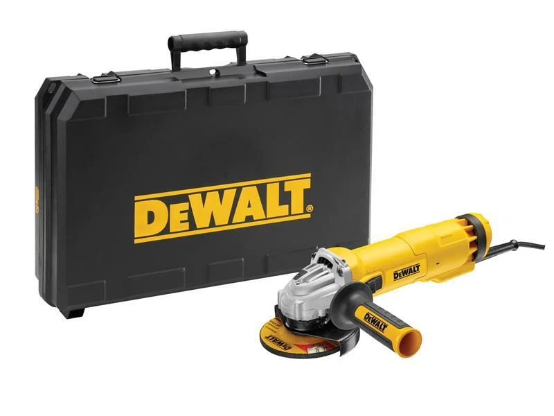 DEWALT DWE4206K Mini Grinder 115mm Setbox 1010W 240V DEWDWE4206K