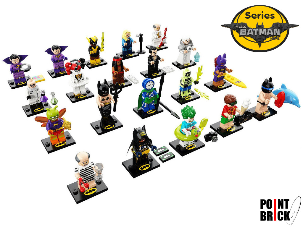 Minifigures Series Lego Personaggi Batman LEGO 71020 MINIFIGURES