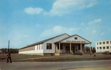 Post Office SAMPSON AIR FORCE BASE Geneva, NY Military c1950s Vintage Postcard
