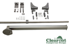 Reimo Table Leg Kit For VW T5, Campervan Leg, Rail & Clips & Table Storage Kit
