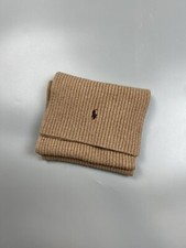 Polo Ralph Lauren Ribbed Knit Wool Scarf Y0565