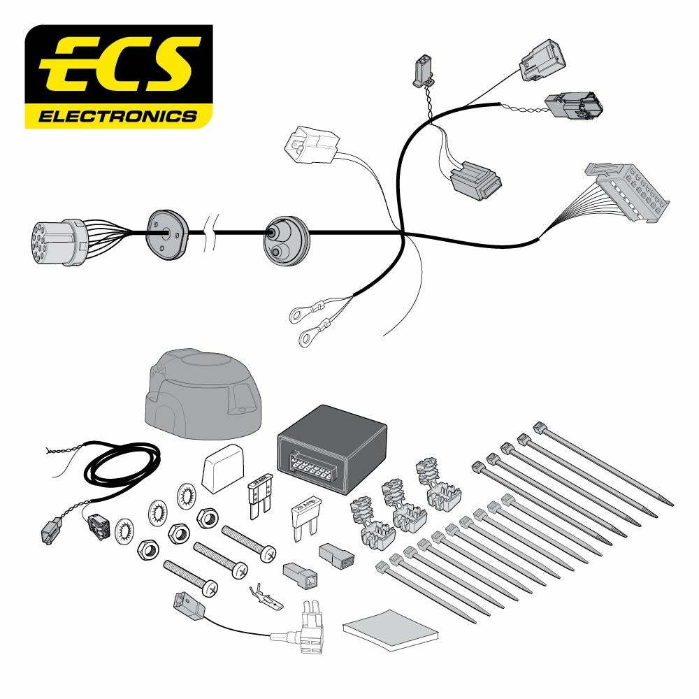 Towbar Wiring Kit FORD Kuga PHEV SUV Feb 2020 - 13 Pin FR10813U