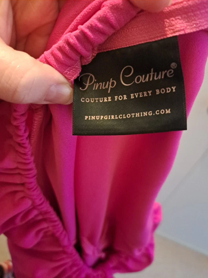 Pinup Girl Natalie Rare Hotpink Size 2xl - Image 3 of 4