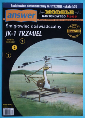 Answer MKF II (8/2008) spez. - Polnischer Versuchshubschrauber Jk-1 Trzmiel