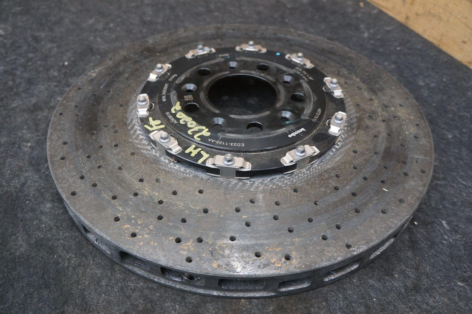 Front Carbon Ceramic Brake Rotor ED231125CA Aston Martin V12 Vantage DBS G2U