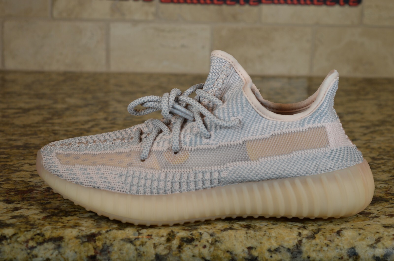 yeezy reflective pink