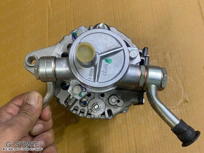 Alternador de actualización 120 amperios con bomba de vacío para Mahindra Roxor Foto 3 de 4