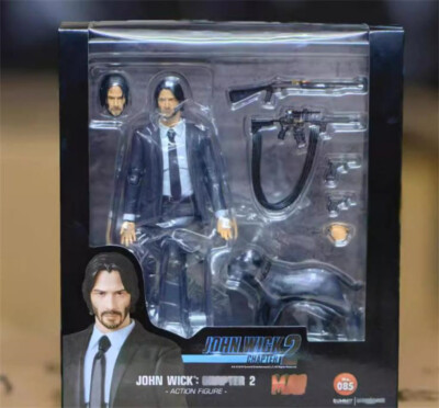 New Mafex No. 085 John Wick Chapter 2 Action Figure Pvc Toys In Box Toy Gift hot