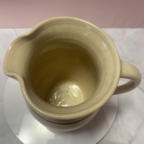 Vtg Marshall Pottery Stoneware Pitcher Hand Turned- Signed By Herbert Conner - Picture 5 of 6