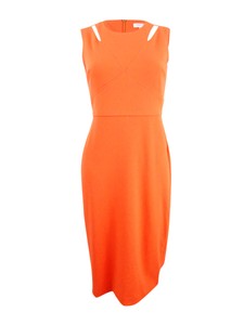 calvin klein cutout sheath dress