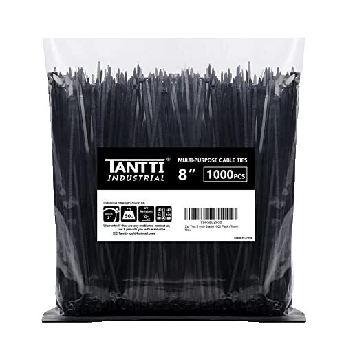 1000 Colliers De Serrage Marquables PANDUIT PAN-TY PLF1M-M – Nylon Naturel, 109 Mm, Pour Câbles Et Rangement