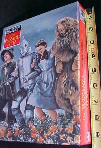 Wizard Of Oz Puzzle Dorothy Tin Man Scarecrow Lion 1980's NEW - Picture 4 of 23