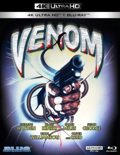 Venom New 4K Ultra HD/Blu Ray with slipcover (1981)
