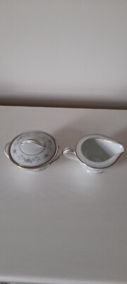 Noritake nippon toki kaisha Japan 2600 Zuckerdose und Milchkännchen