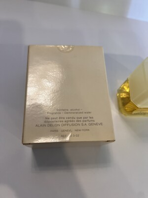 Vintage Alain Delon Le Temps D'aimer 75ml (2.5 fl oz) Women's Eau