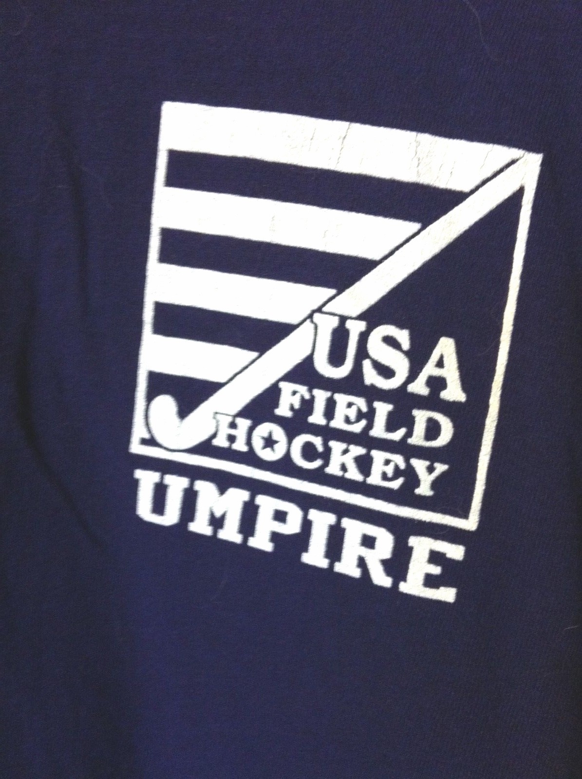 3 UNISEX Large USA Field Hockey Umpire Shirts...Purple, Lt Green
