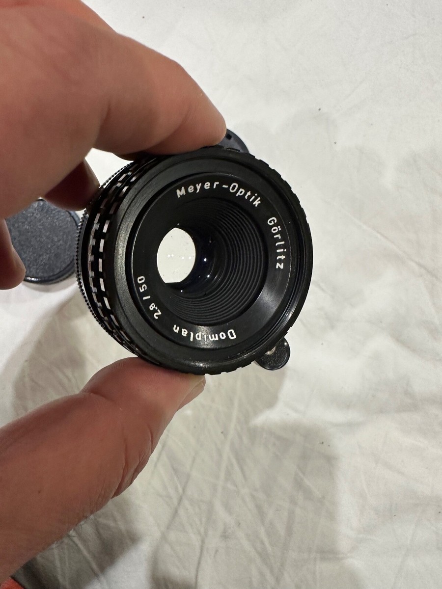 Meyer Optik Gorlitz Domiplan 50mm f2.8 Lens M42 Fit | eBay UK