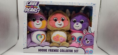 Care Bears Hoodie Friends Collector Set 885561223071|