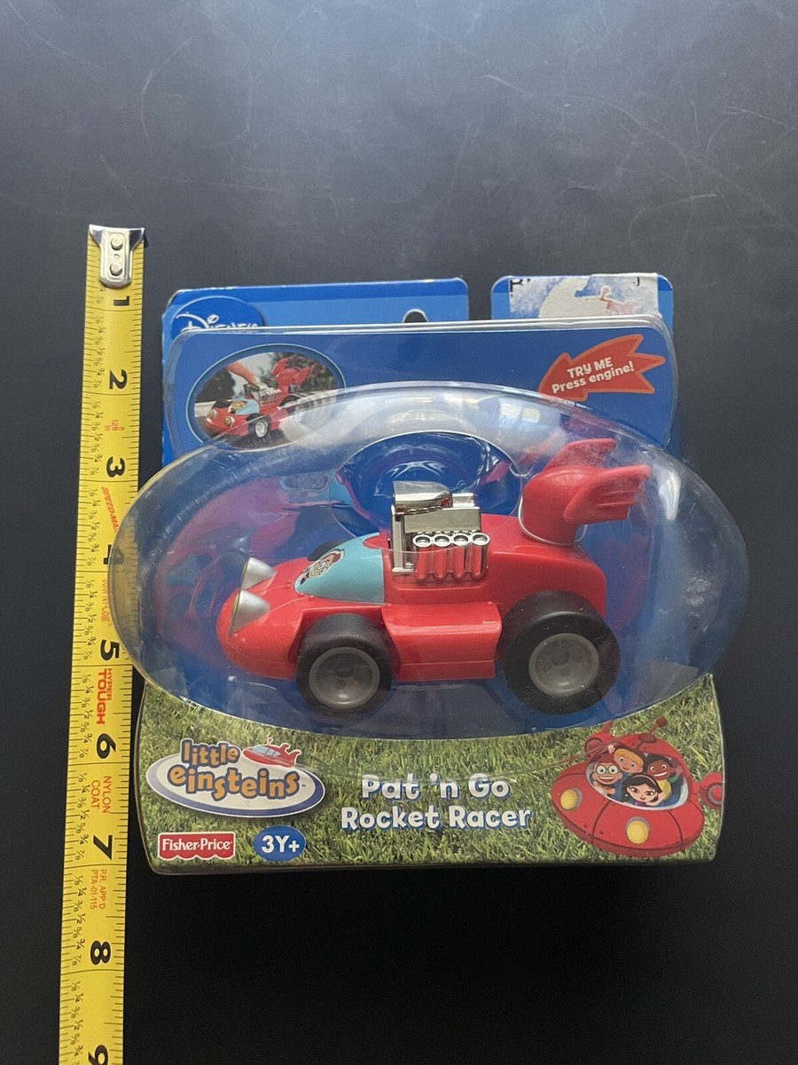 Disney Little Einsteins Pat Pat N Go Rocket Racer Leo Car Damaged