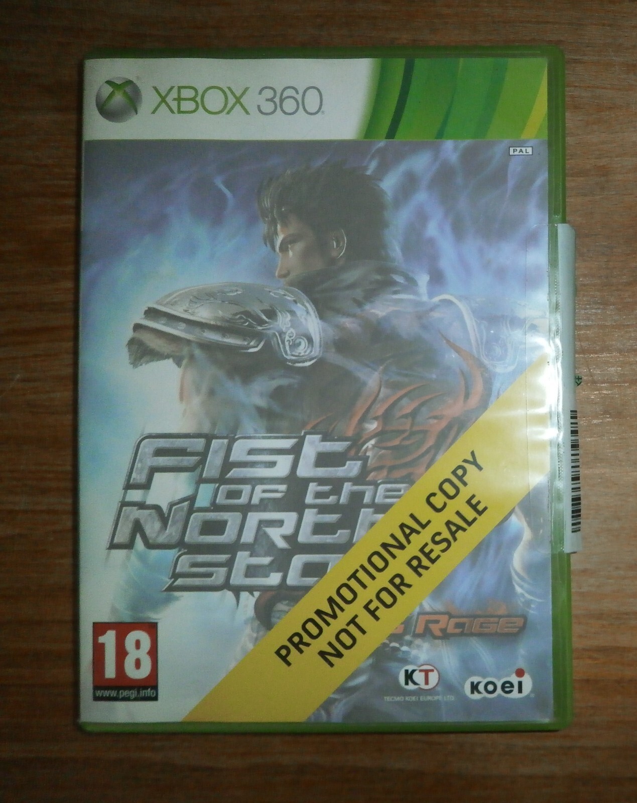 Jeu FIST OF THE NORTH STAR - KEN'S RAGE (Promotional Copy) - XBOX 360 - PAL