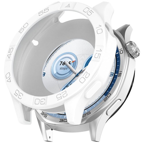 Boîtier de montre en silicone pour montre Huawei GT5 46mm/GT5 pro 46mm/GT4 46mm - Photo 3/22