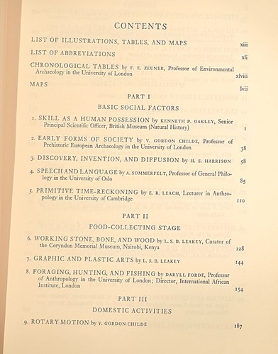 Singer, Charles, ed., A HISTORY OF TECHNOLOGY - 1954 1sts, 5vols Complete - Picture 9 of 15
