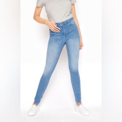 TALL 38 inseam PLUS SIZE 24 Light ULTRA Stretch AVA Skinny