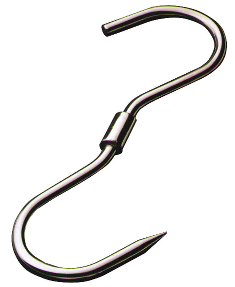 Grandi Gancio Girevole Per Macelleria In Acciaio Inox 220mm - Made - Foto 4