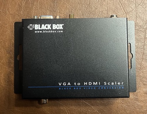 BlackBox VGA to HDMI Scaler- Model: AVSC-VGA-HDMI-R2 (Used) (No Power Supply)