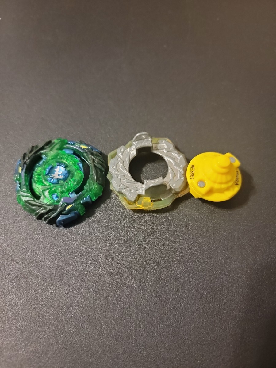 Beyblade BURST Hasbro Green Drain Fafnir Beyblade with Random Launcher  Anime Bey