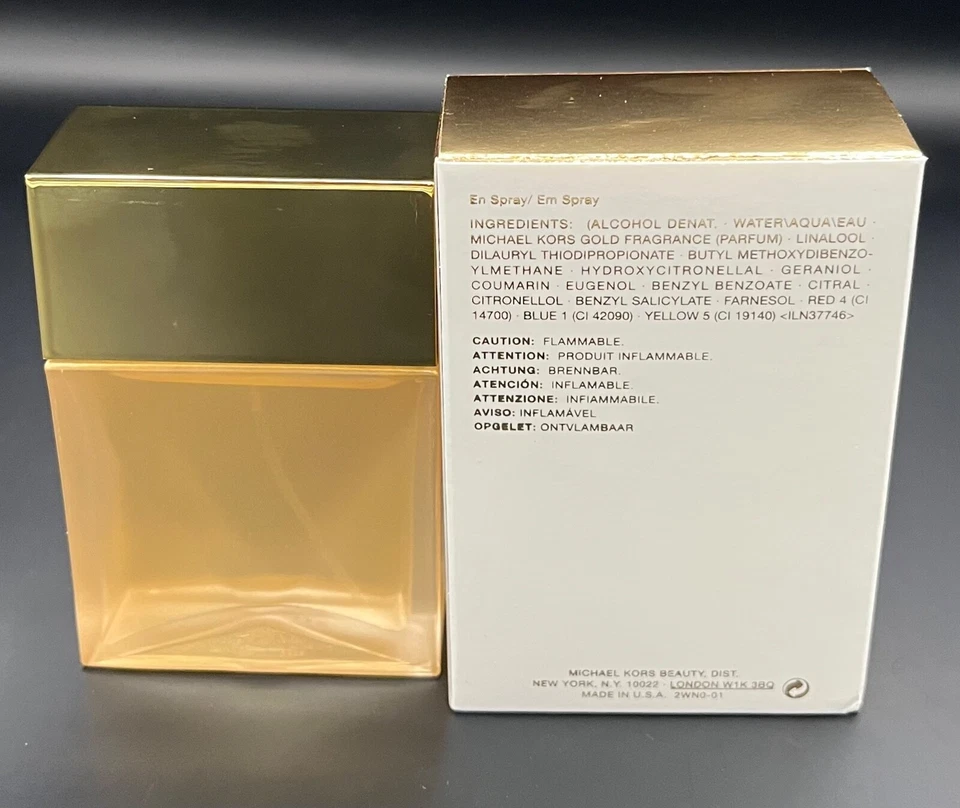 Michael Kors ORO PERFUME 50 ml Edp spray para mujer Foto 2 de 4