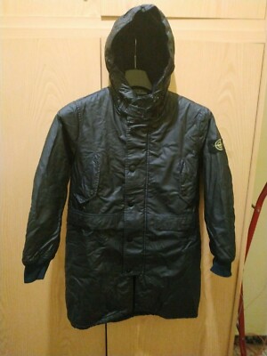 STONE ISLAND JUNIOR GUMMIMUSSEL PARKA