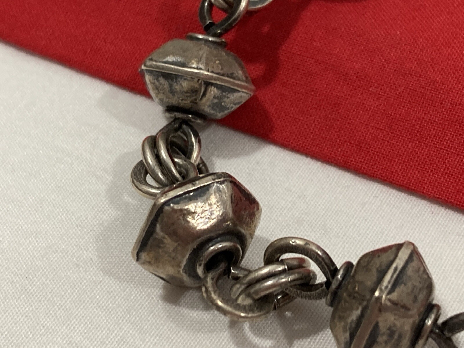 Vintage Middle Eastern 925 Solid Sterling Silver … - image 9