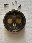 Vintage SEIKO Bullhead 43mm chronograph 6138-0049 Brown Watch PARTS