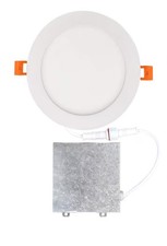 Ostwin 6 Led Recessed Ceiling Light 12w 3000k Warm White Mini Panel W Junction