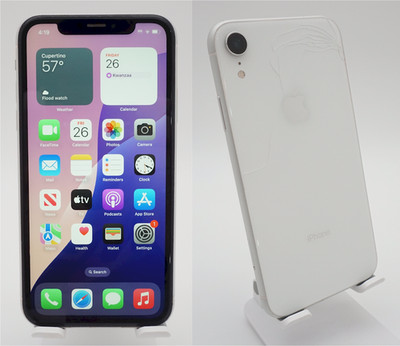 Apple iPhone XR - 64GB - White (Unlocked) (CDMA/GSM) - TESTED - Read Details PLS