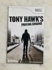 Tony Hawk's Proving Ground  Wii  Manual Only