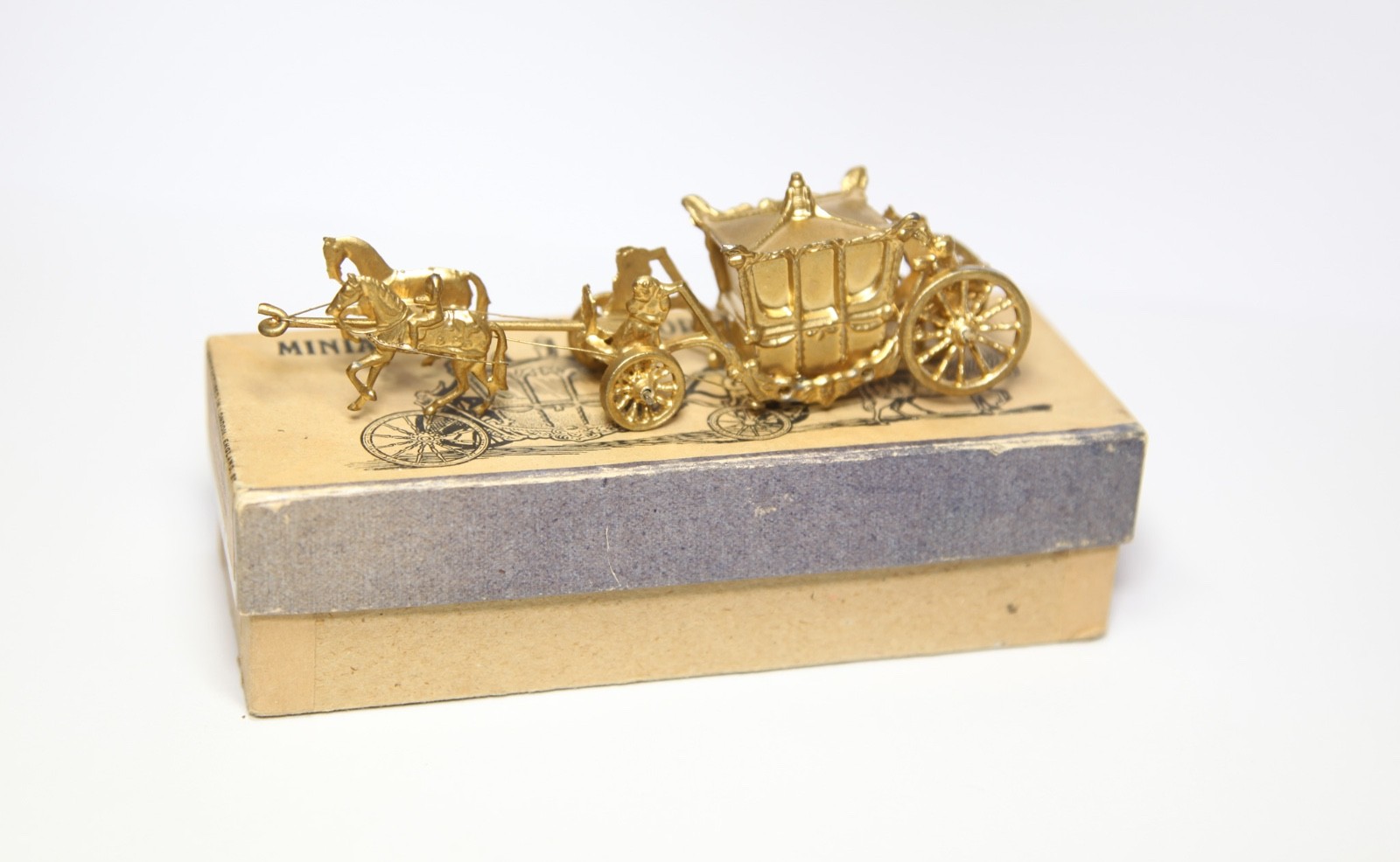 Britains No 1478 Miniature Coronation Coach In Original Box - Vintage