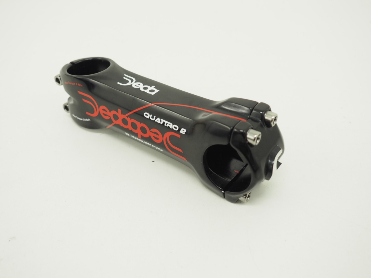 Stem 120mm X 31.8mm 1 1/8" Black Red White