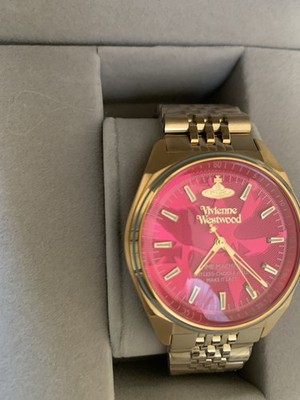 Vivienne Westwood Time Machine Women's Watch Pink/Gold | eBay