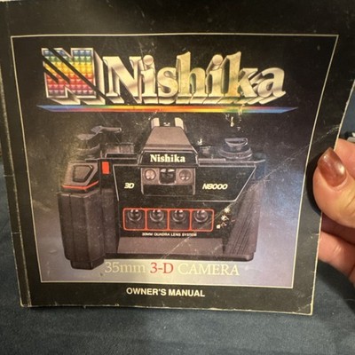 Nishika N8000 3DカメラとTwin Light 3010 Nishika N8000 35mm 3D Camera Black with Twin Light 3010 Flash | eBay